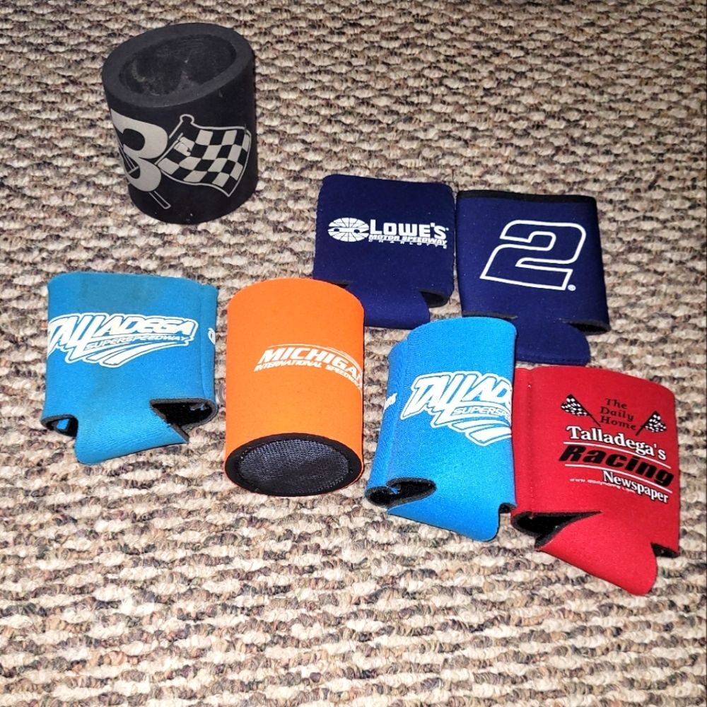 NASCAR Koozie Bundle Can Koolers Can Huggy